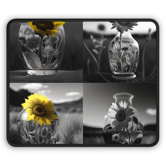 Gaming Mouse Pad  Yellw Sunflower in a vase 5