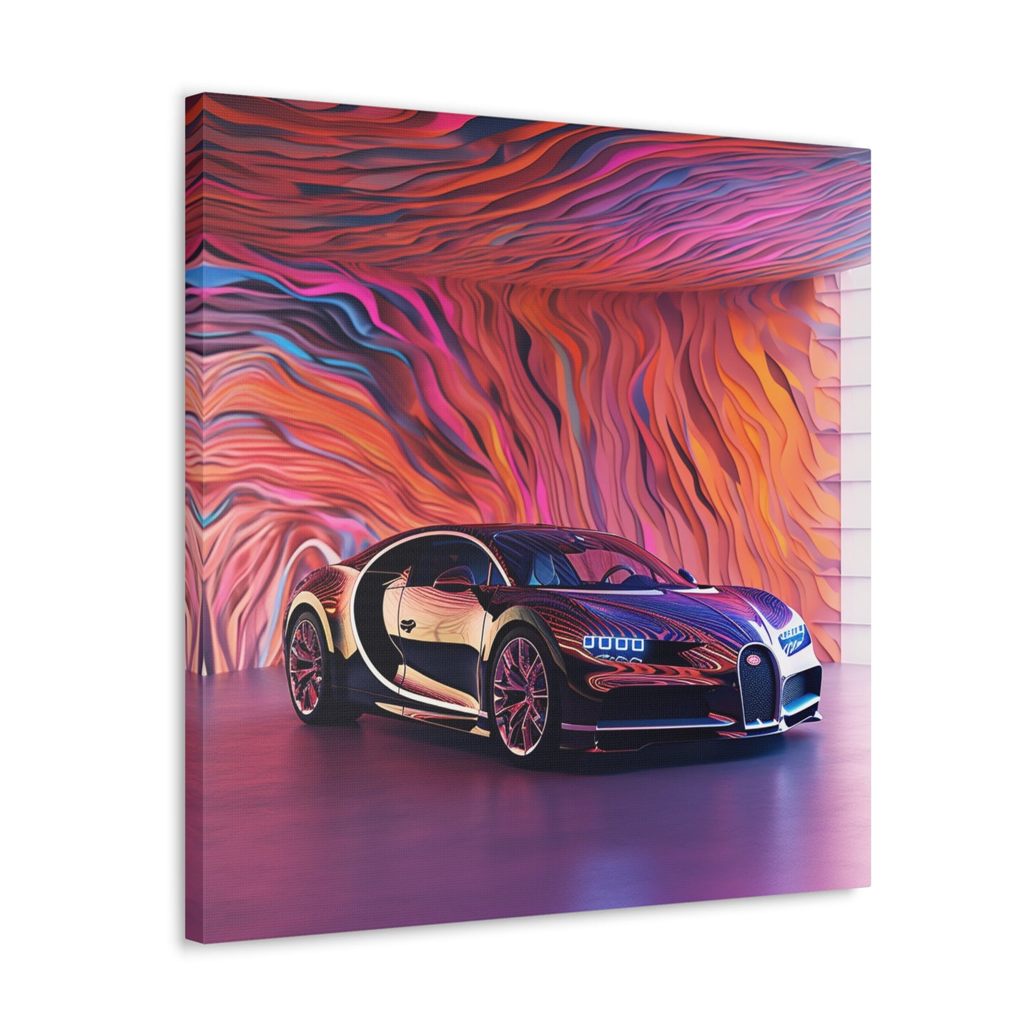 Canvas Gallery Wraps Bugatti Abstract Flair 4