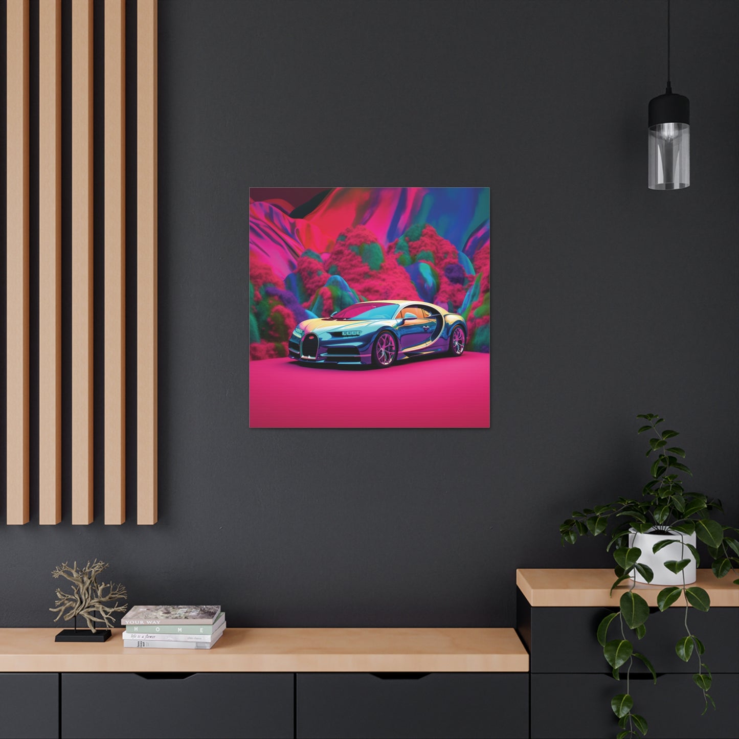 Canvas Gallery Wraps Florescent Bugatti Flair 4