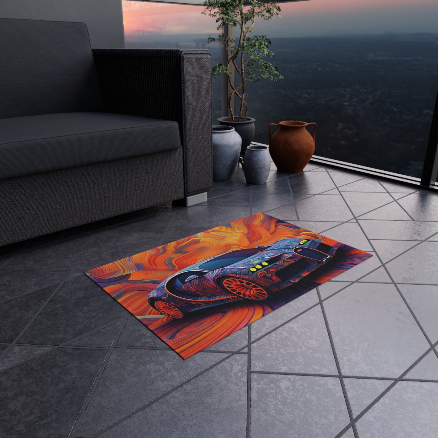 Outdoor Rug  Bugatti Abstract Concept 4