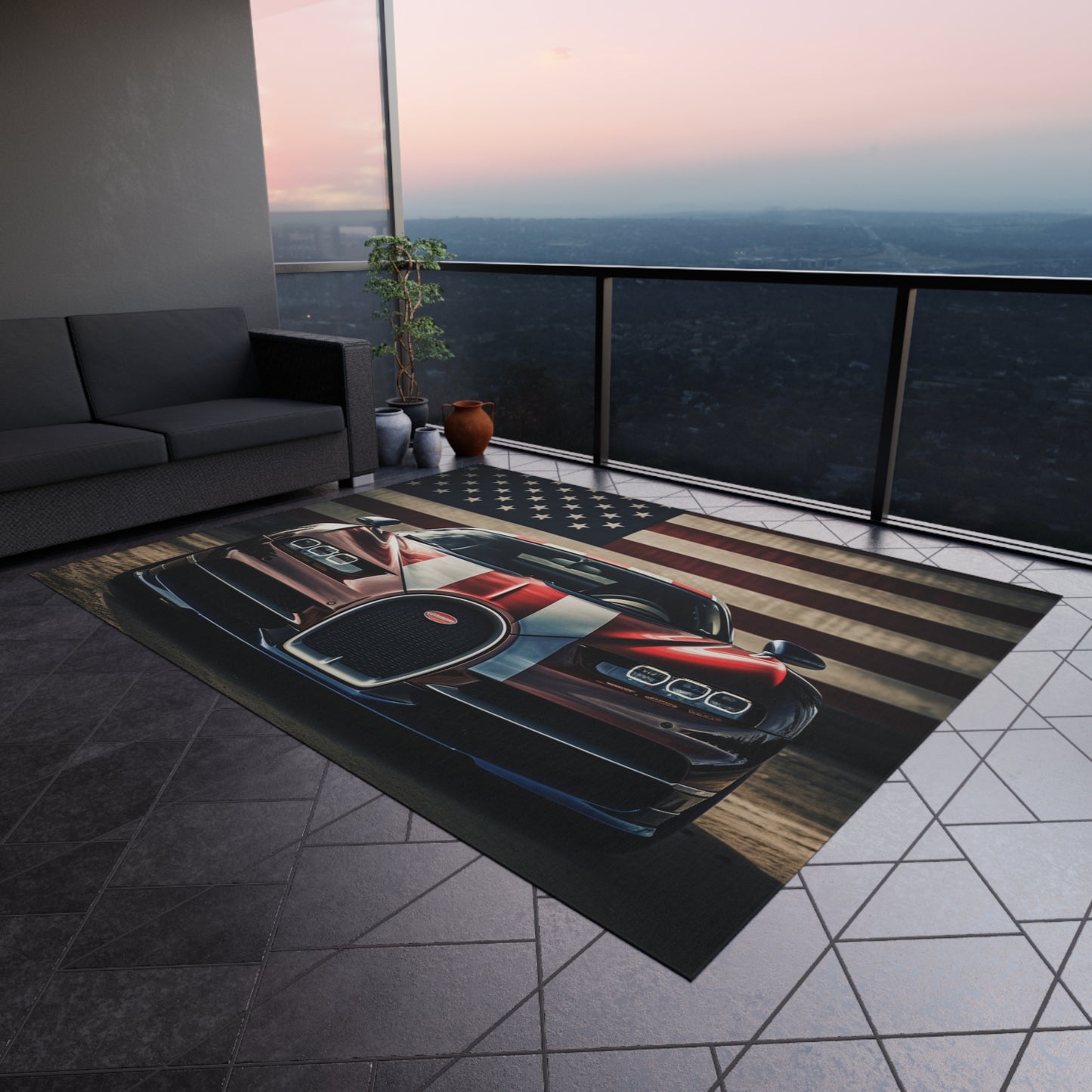 Outdoor Rug  Bugatti Flag 1