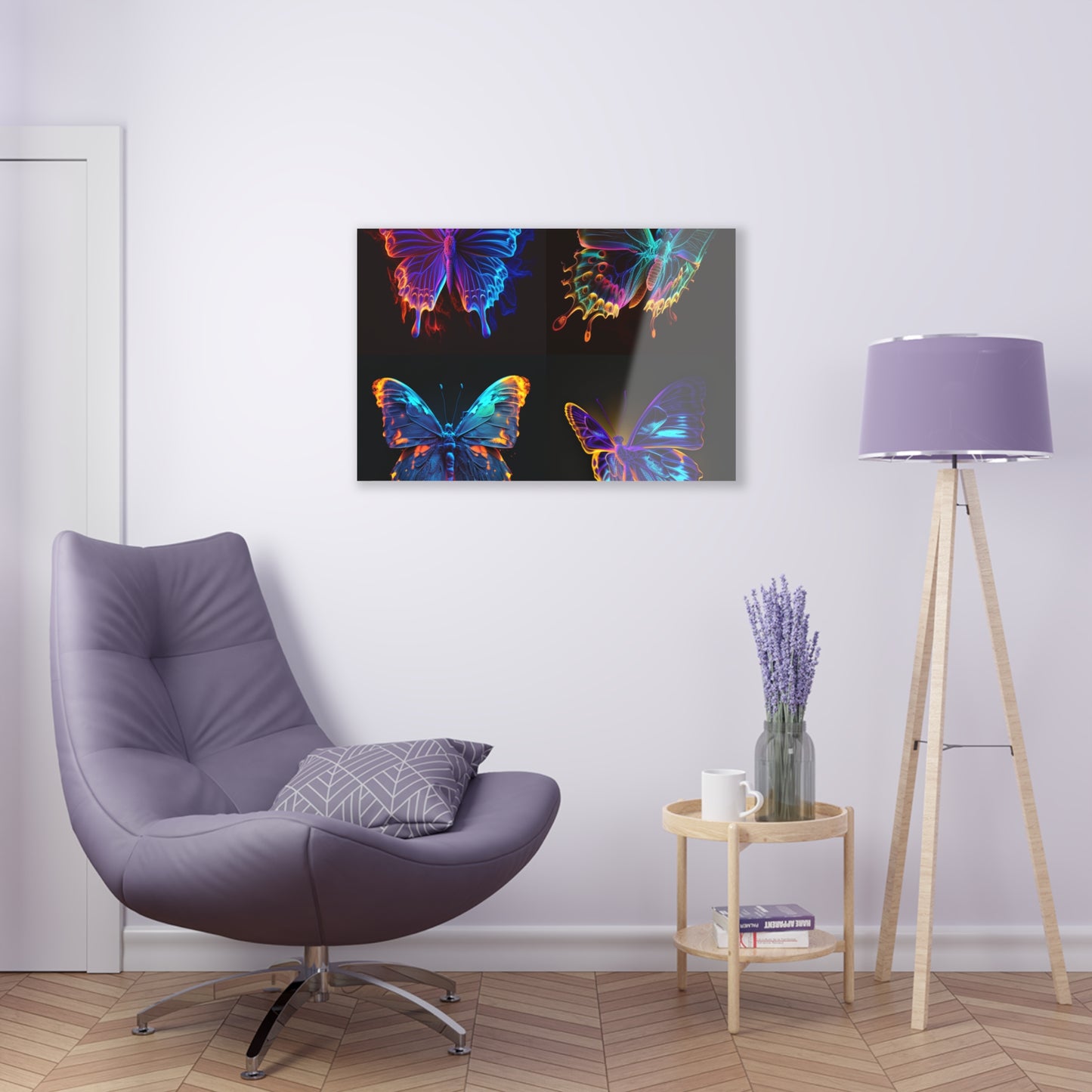 Acrylic Prints Thermal Butterfly 5