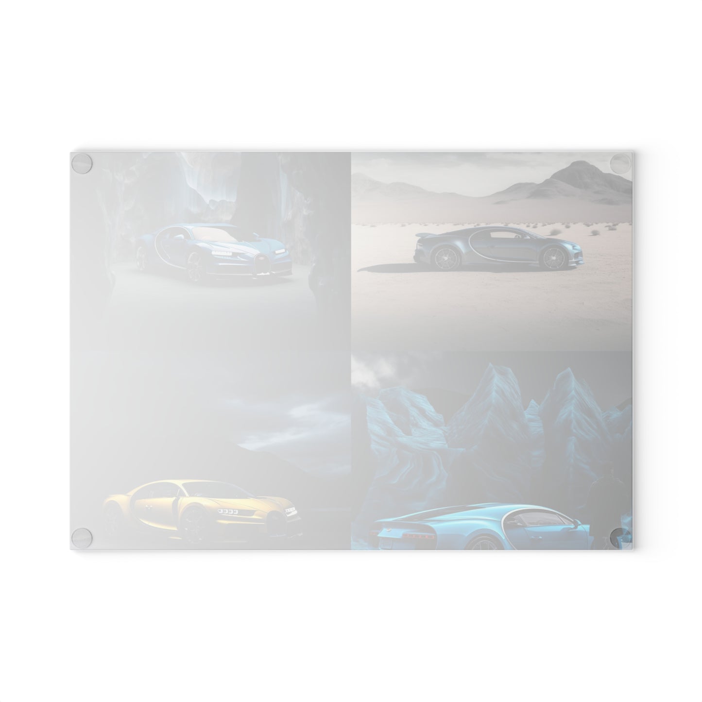 Glass Cutting Board Bugatti Real Look 5