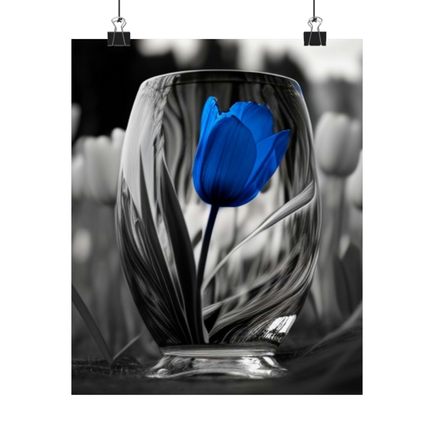 Premium Matte Vertical Posters Tulip 4