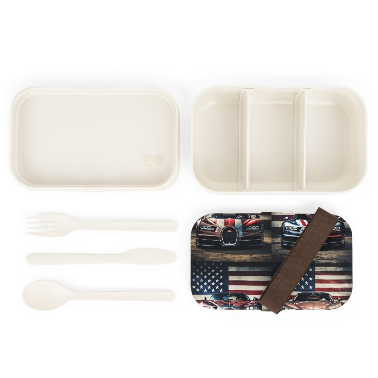 Bento Lunch Box Bugatti Flag 5