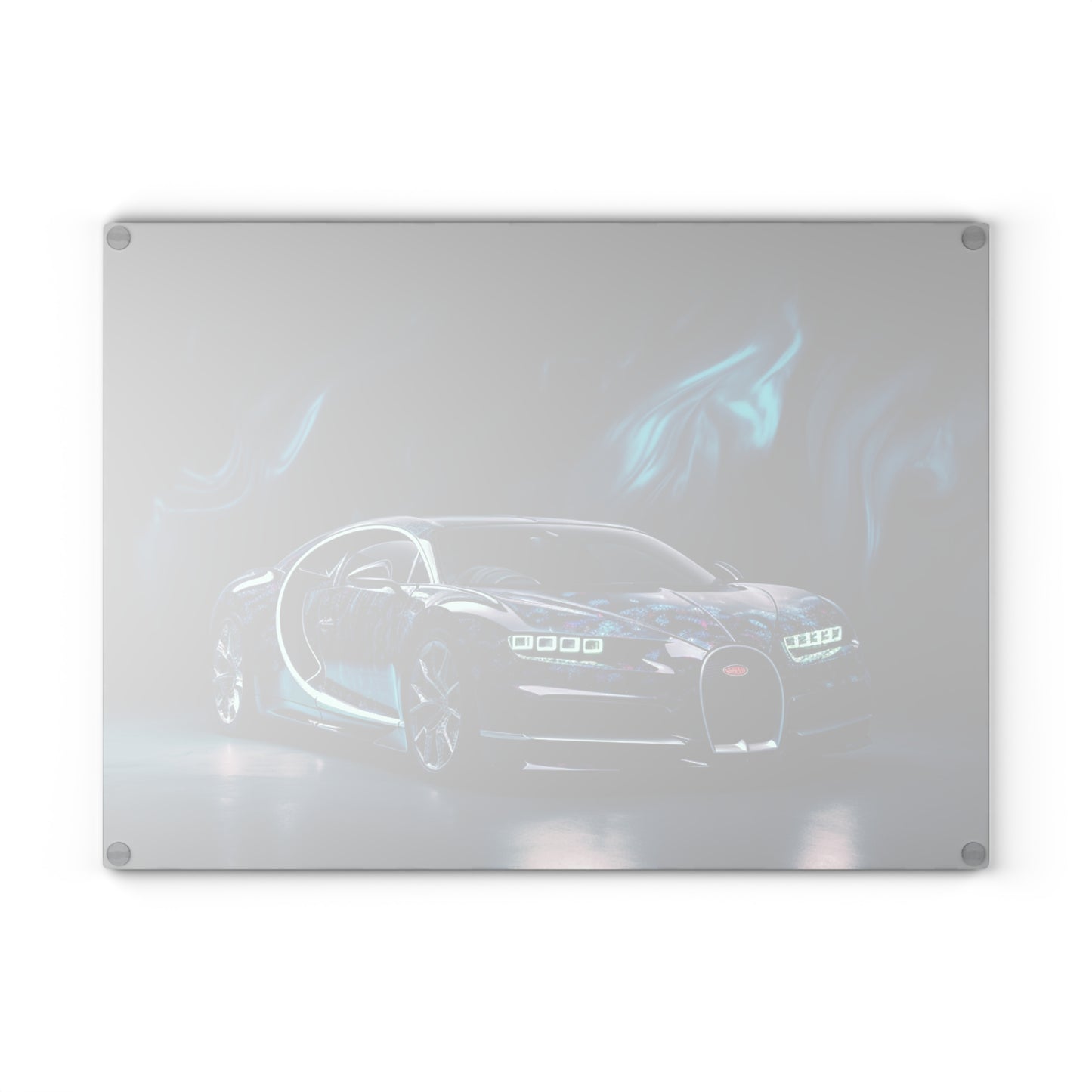 Glass Cutting Board Hyper Bugatti 1