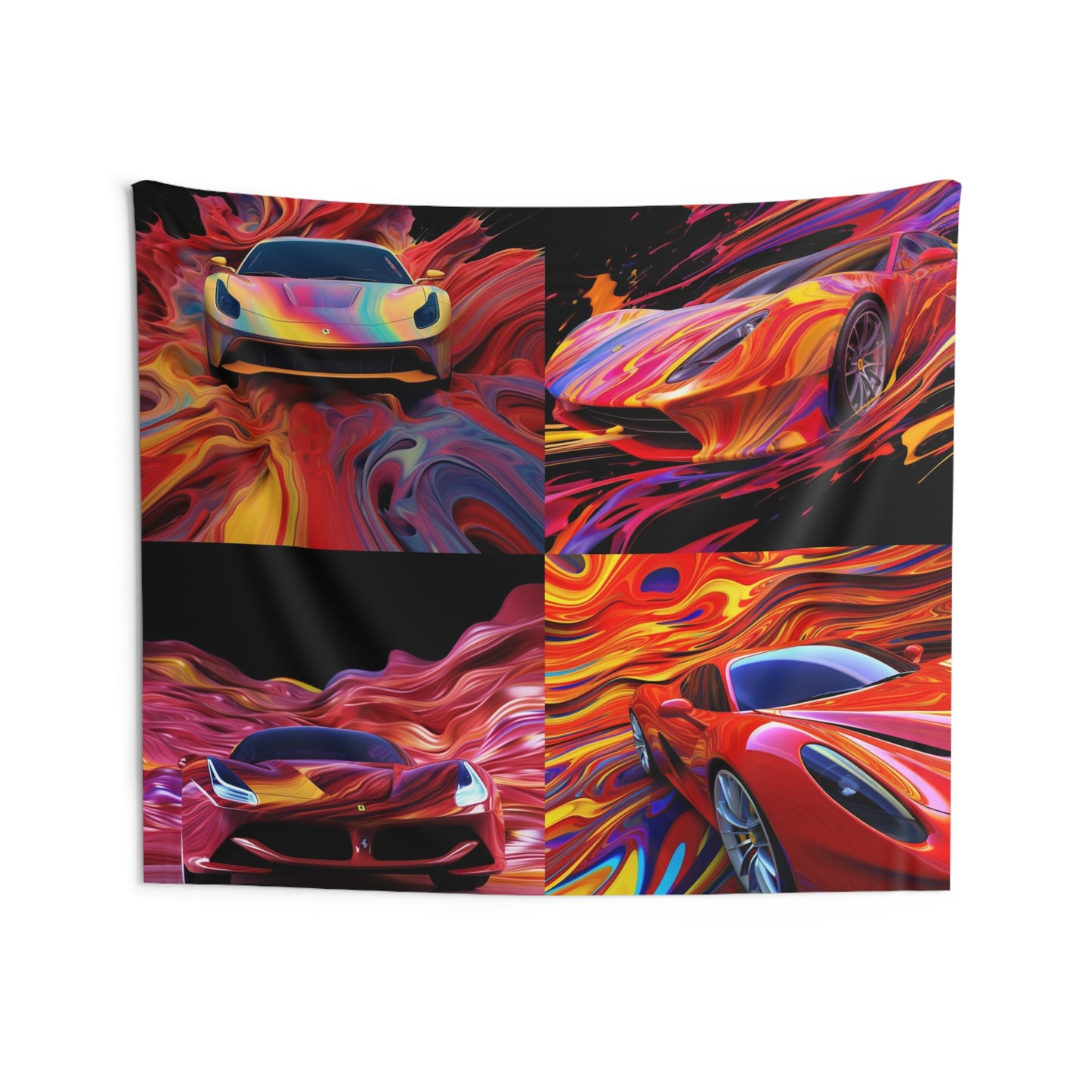 Indoor Wall Tapestries Ferrari Water Fusion 5
