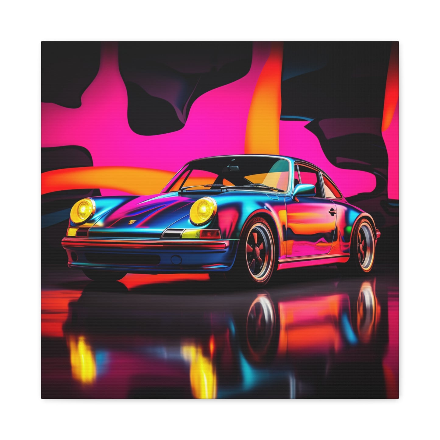 Canvas Gallery Wraps Macro Porsche 2