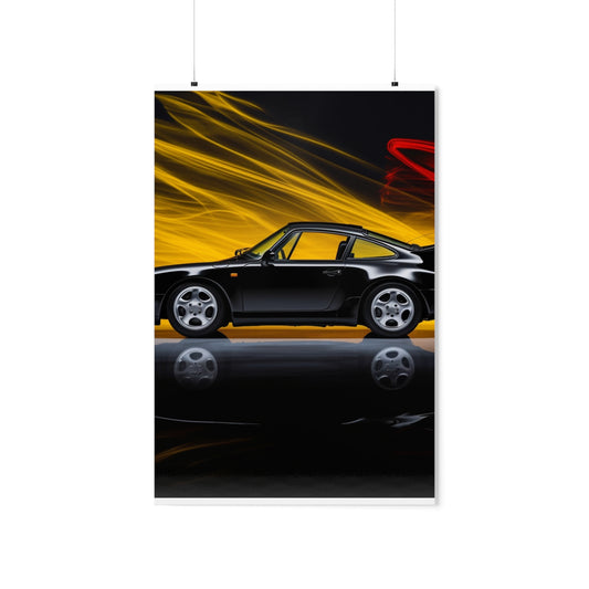 Premium Matte Vertical Posters Porsche 933 4