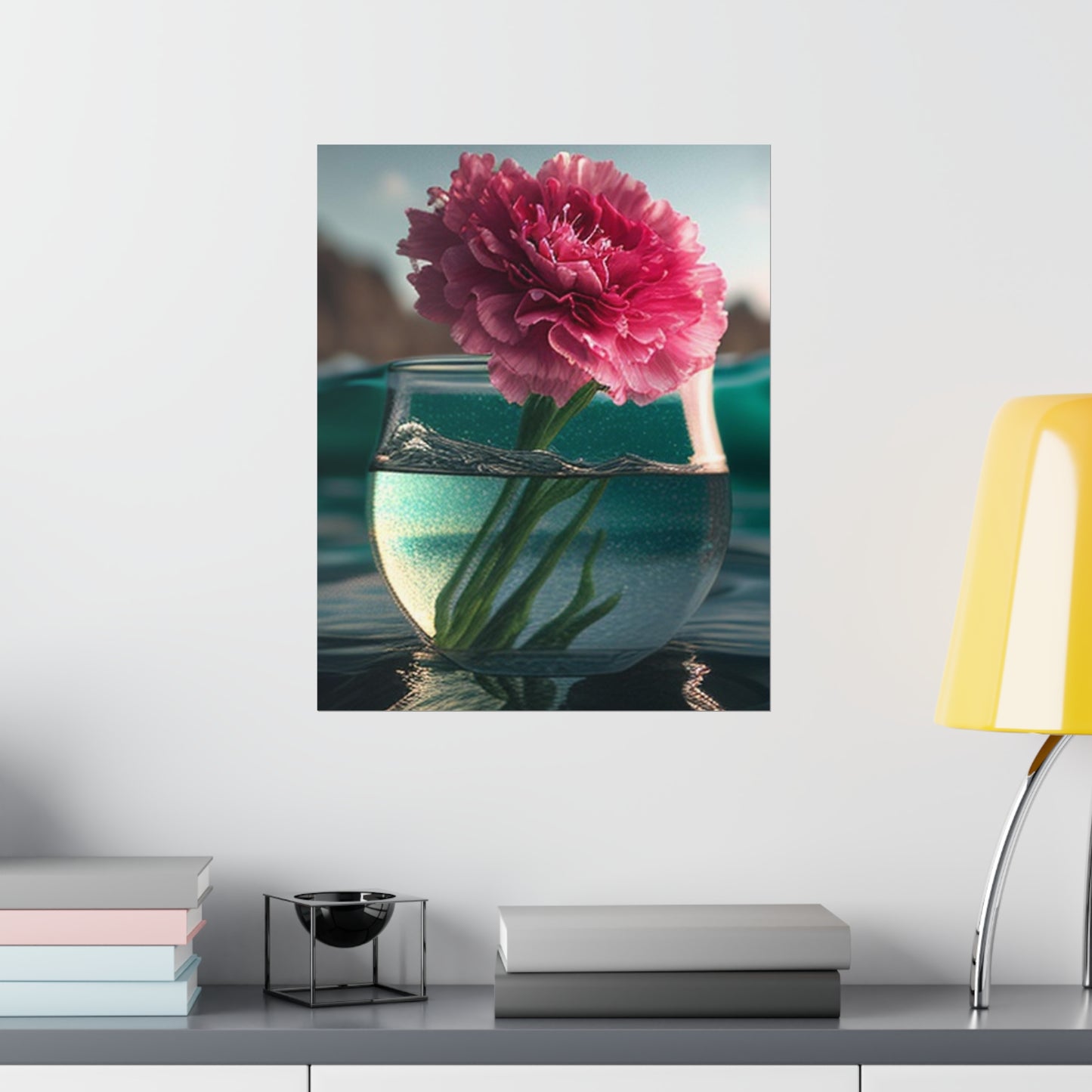 Premium Matte Vertical Posters Carnation 1