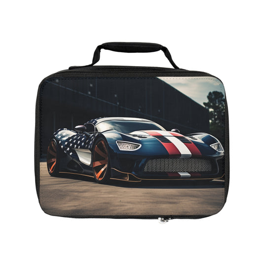 Lunch Bag Bugatti Flag American 2