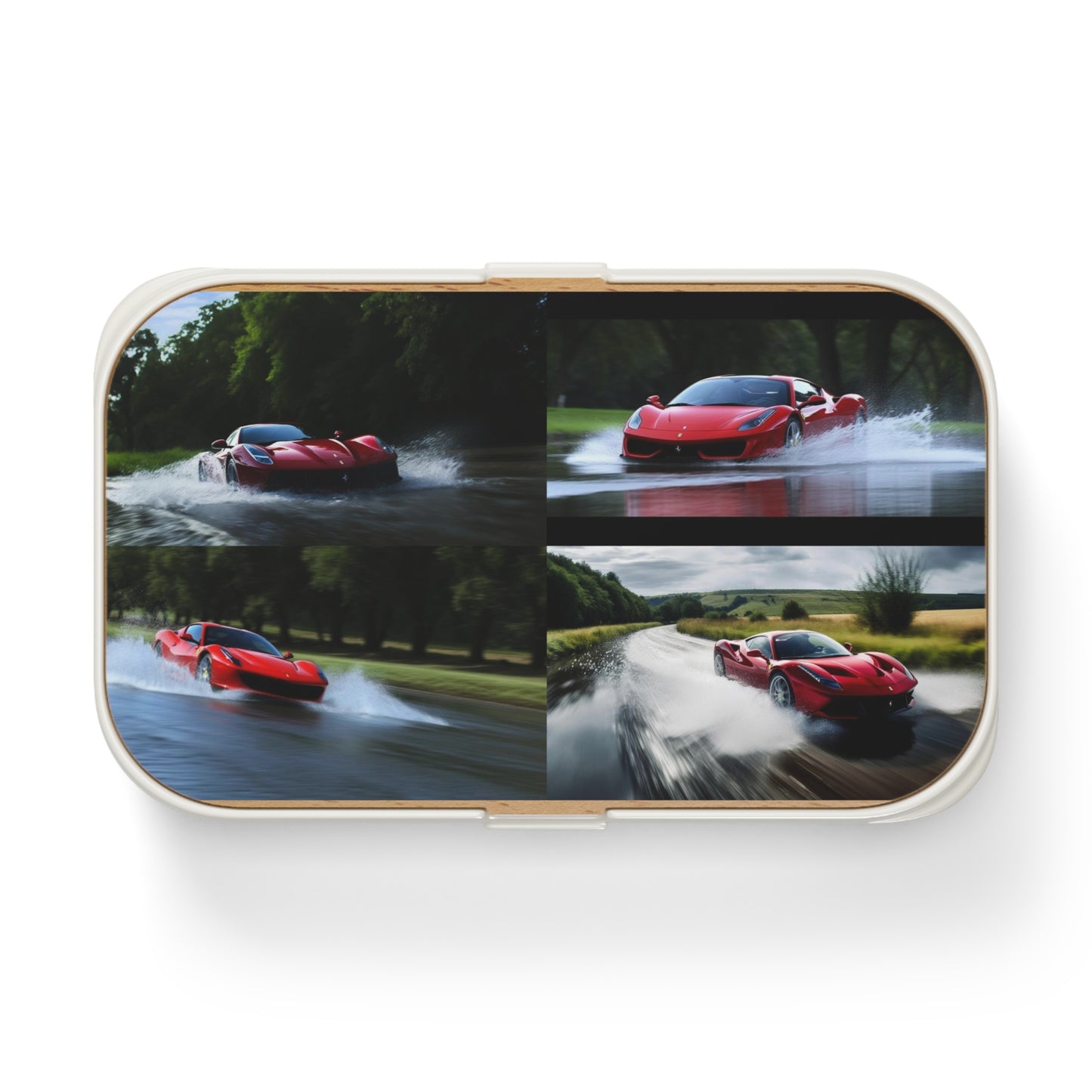 Bento Lunch Box Water Ferrari Splash 5