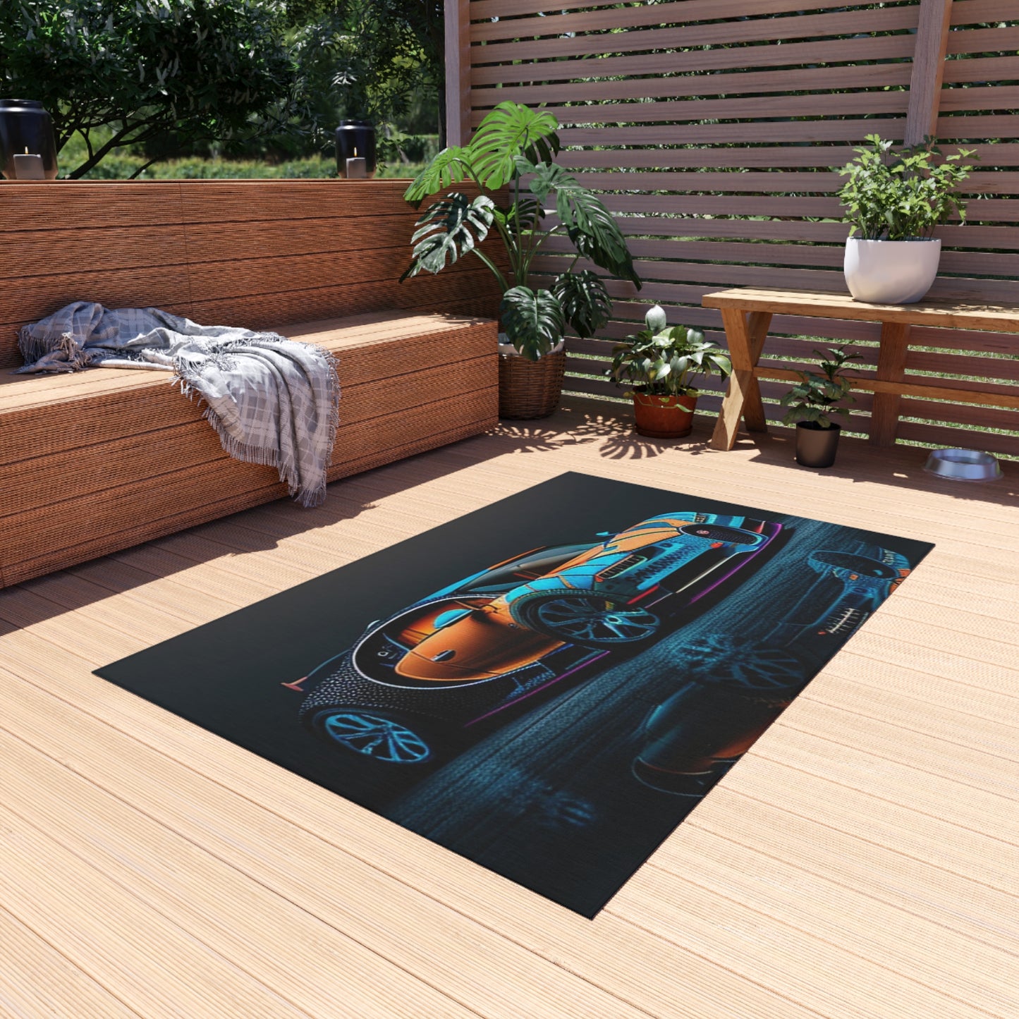 Outdoor Rug  Bugatti Blue 1