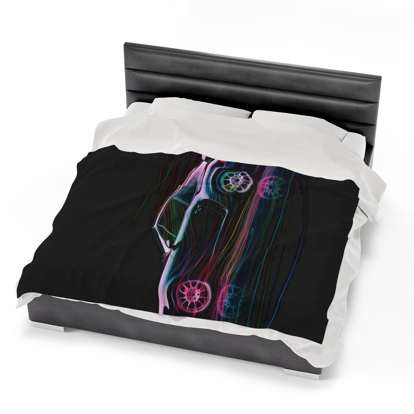 Velveteen Plush Blanket Porsche 933 1