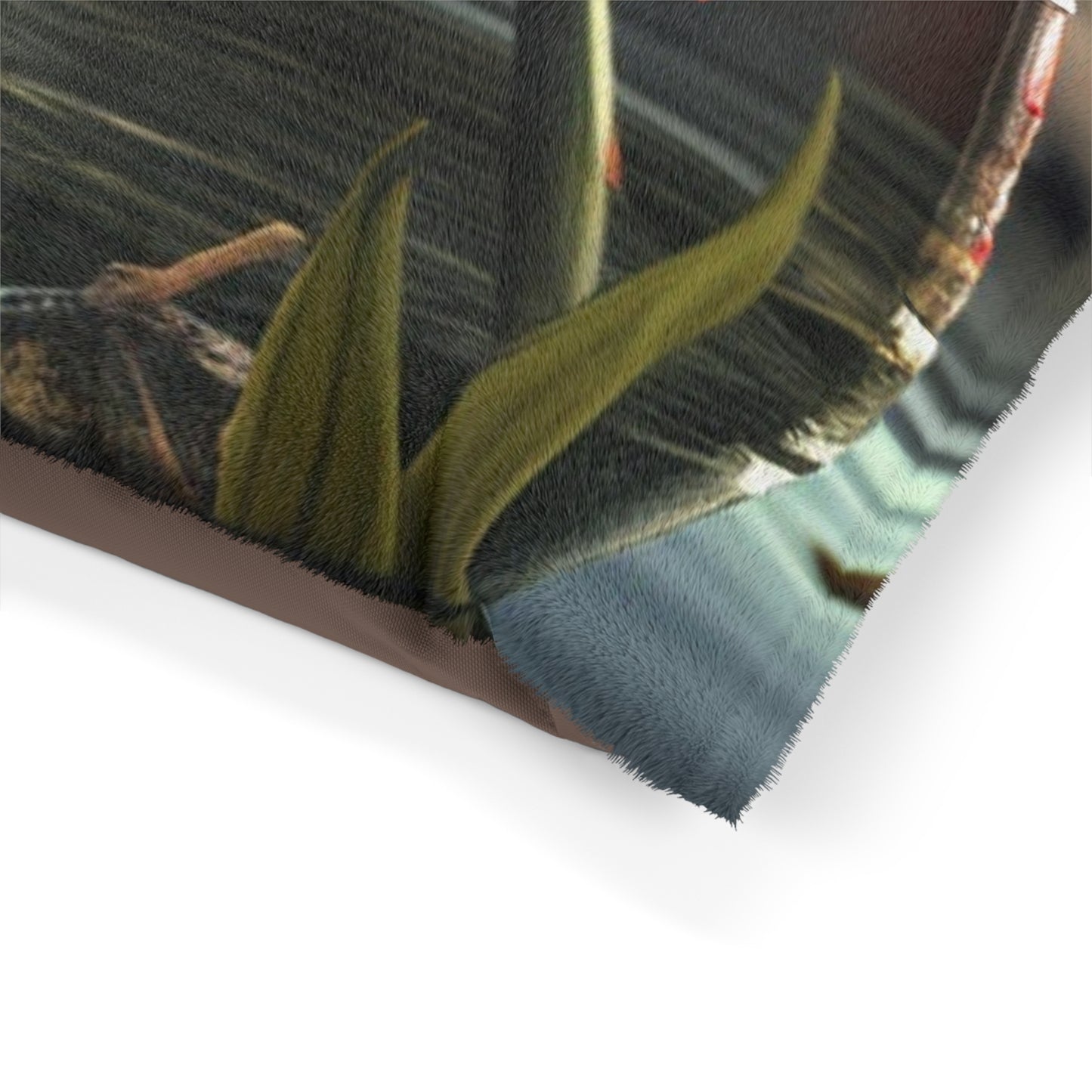 Pet Bed Red Lily in a Glass vase 4