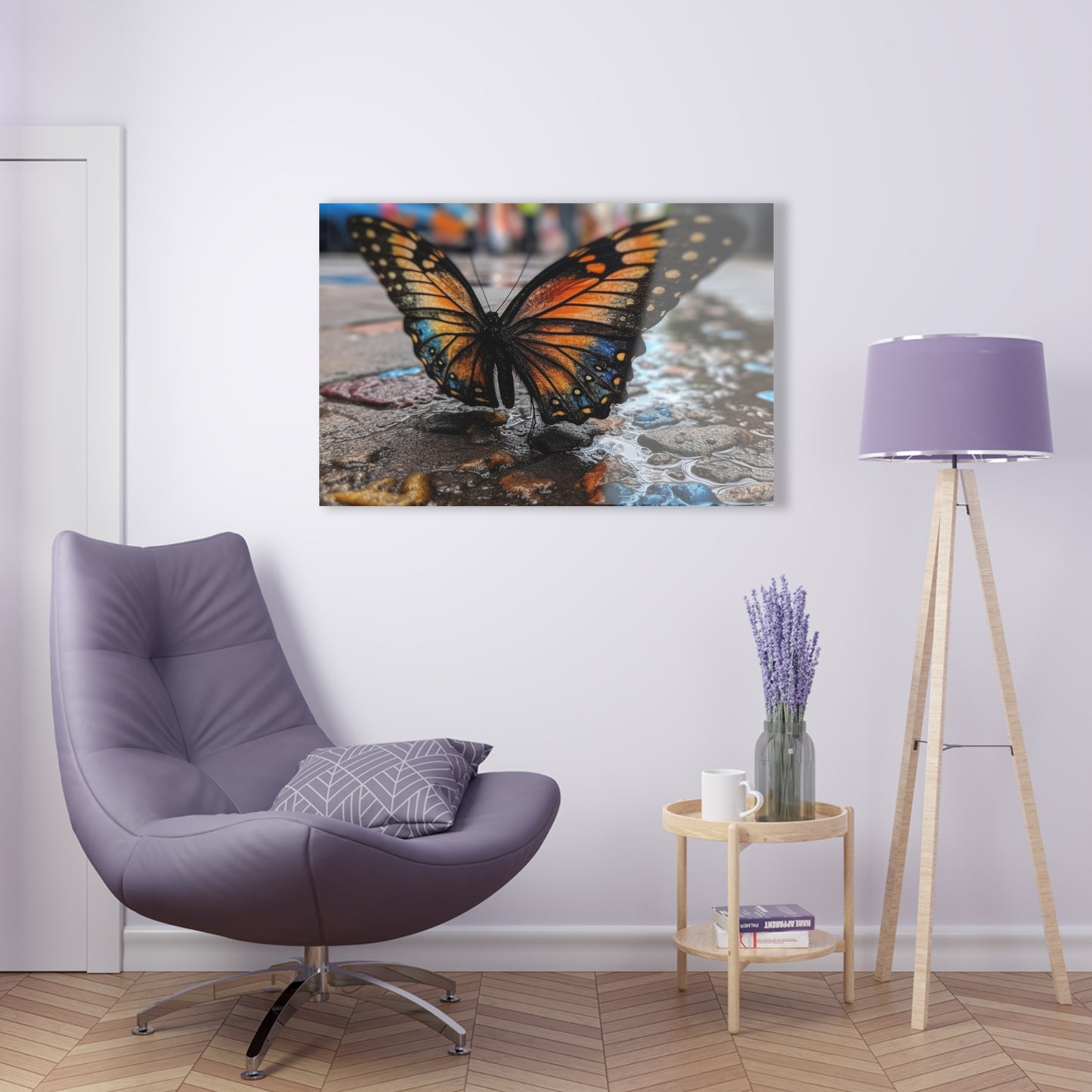 Acrylic Prints Water Butterfly Street 4