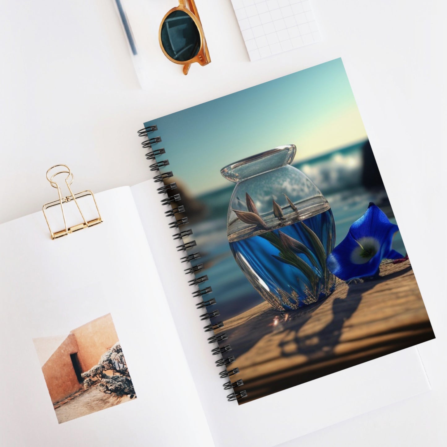 Spiral Notebook - Ruled Line The Bluebell 4