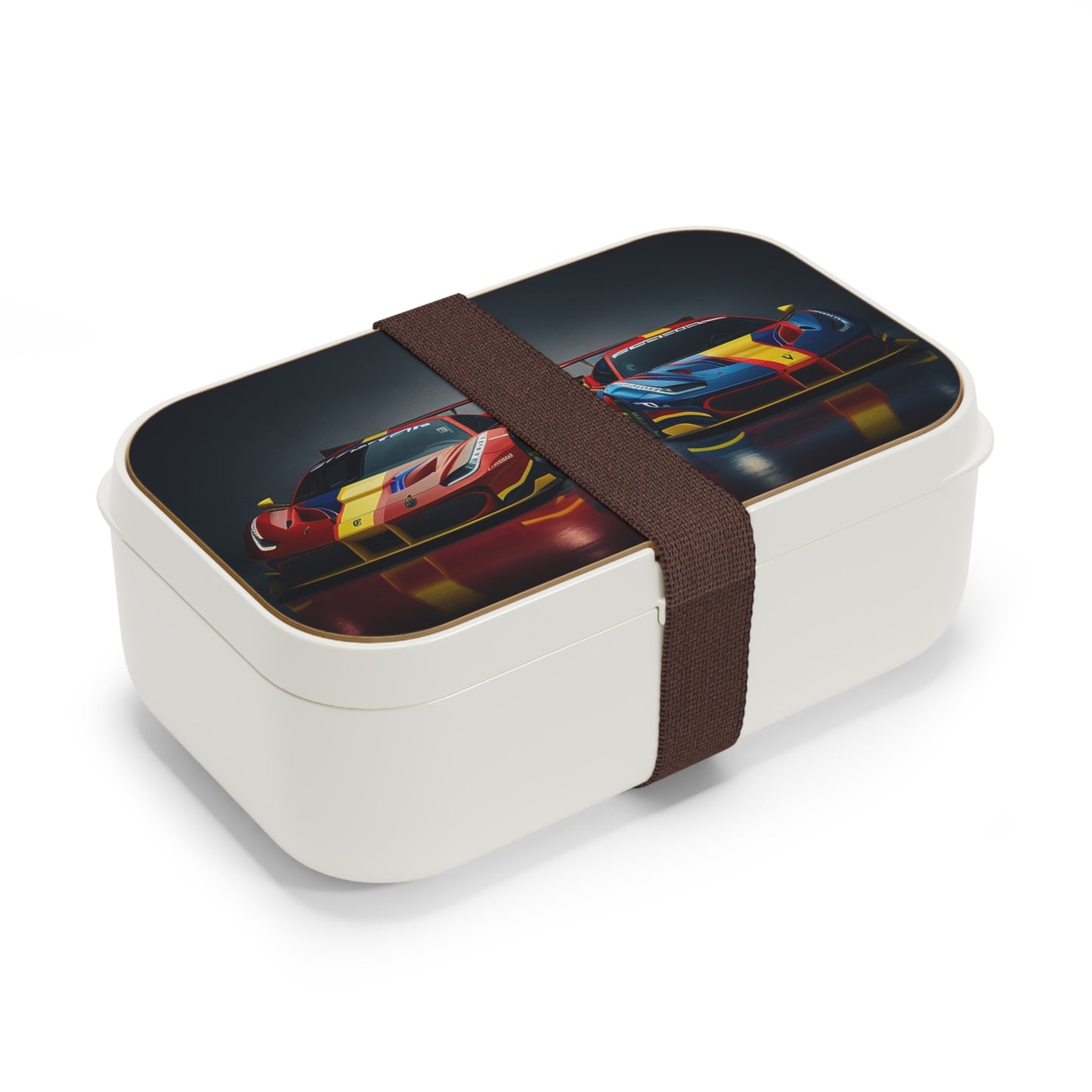 Bento Lunch Box Ferrari Red Blue 4