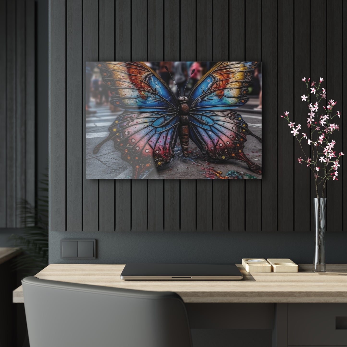 Acrylic Prints Liquid Street Butterfly 4