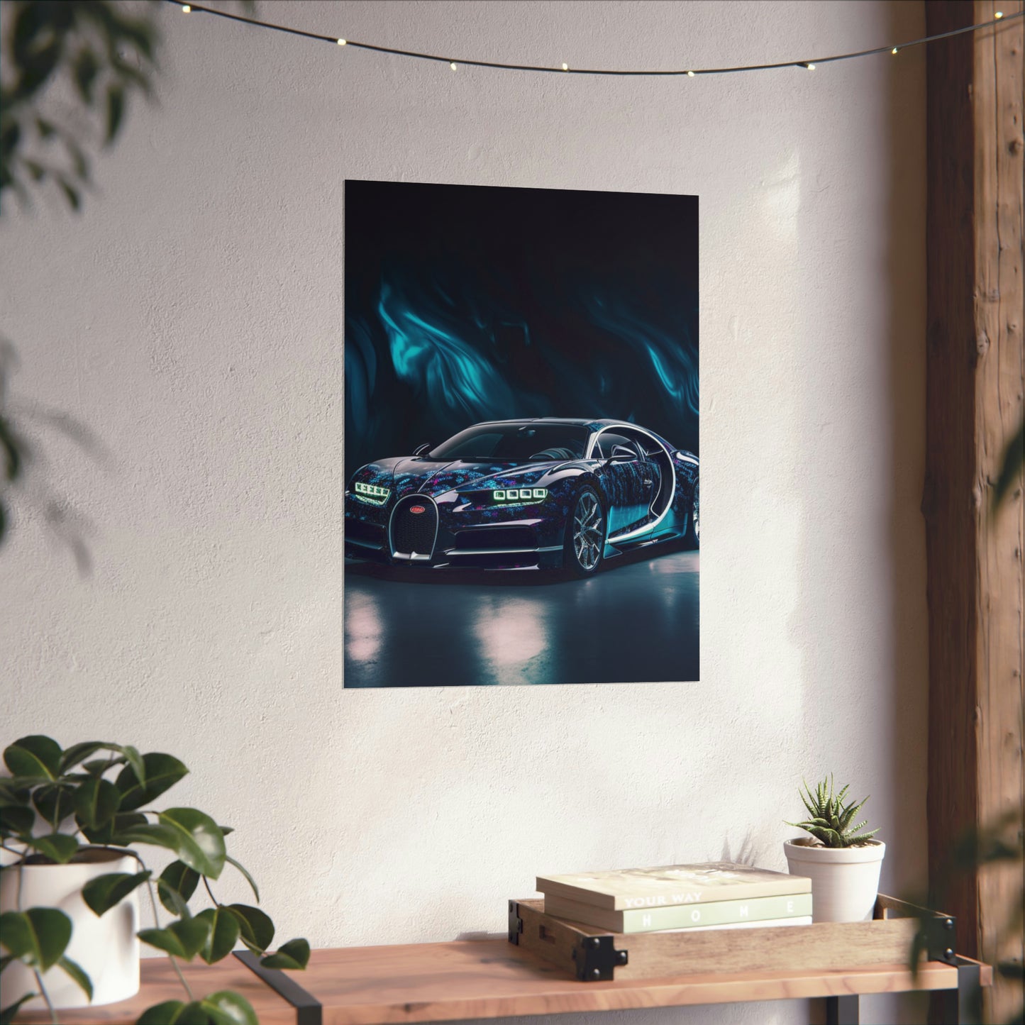 Premium Matte Vertical Posters Hyper Bugatti 1