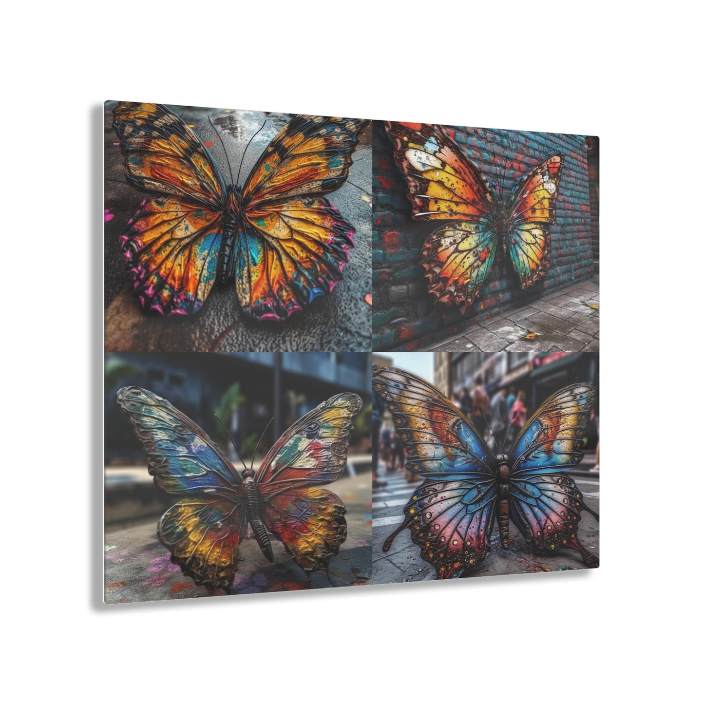 Acrylic Prints Liquid Street Butterfly 5