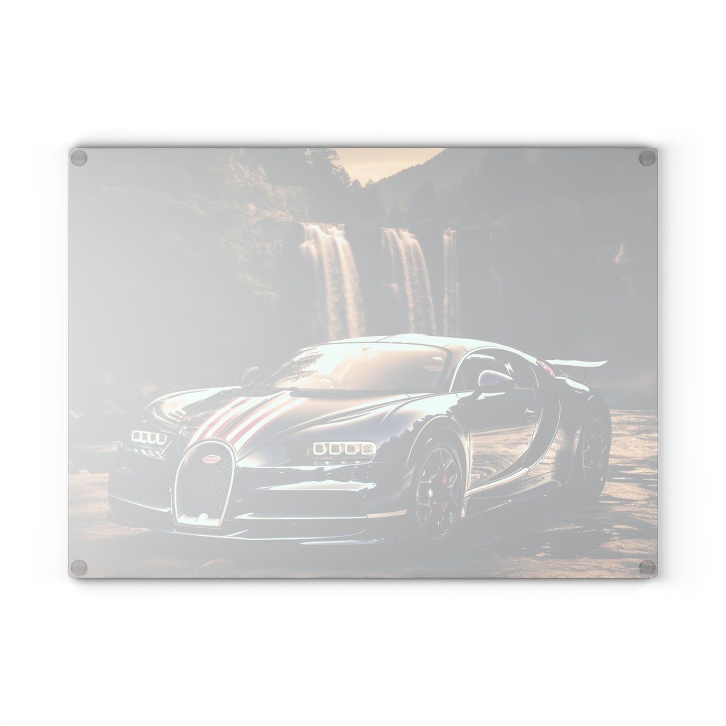 Glass Cutting Board Bugatti Waterfall 2