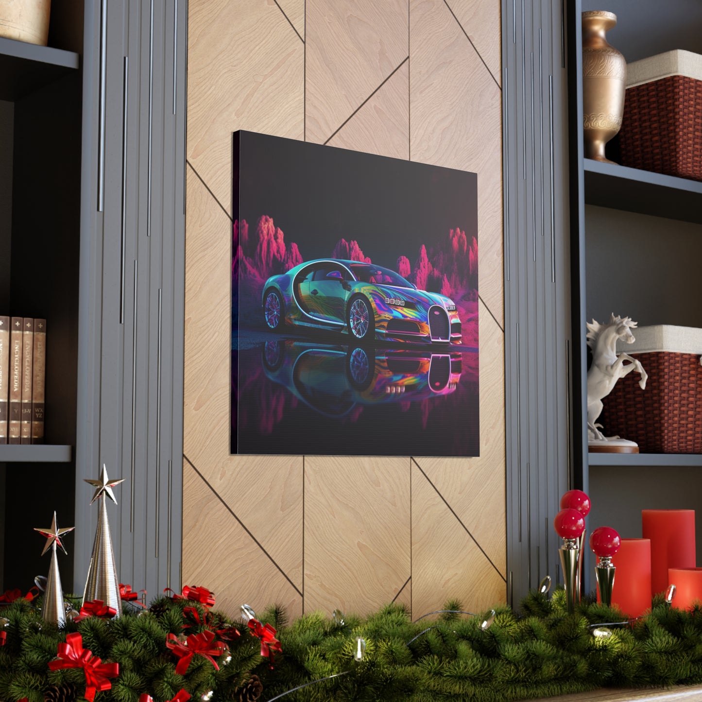 Canvas Gallery Wraps Florescent Bugatti Flair 2