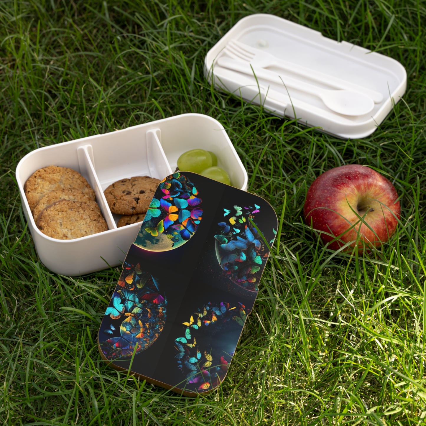 Bento Lunch Box Moon Butterfly 5