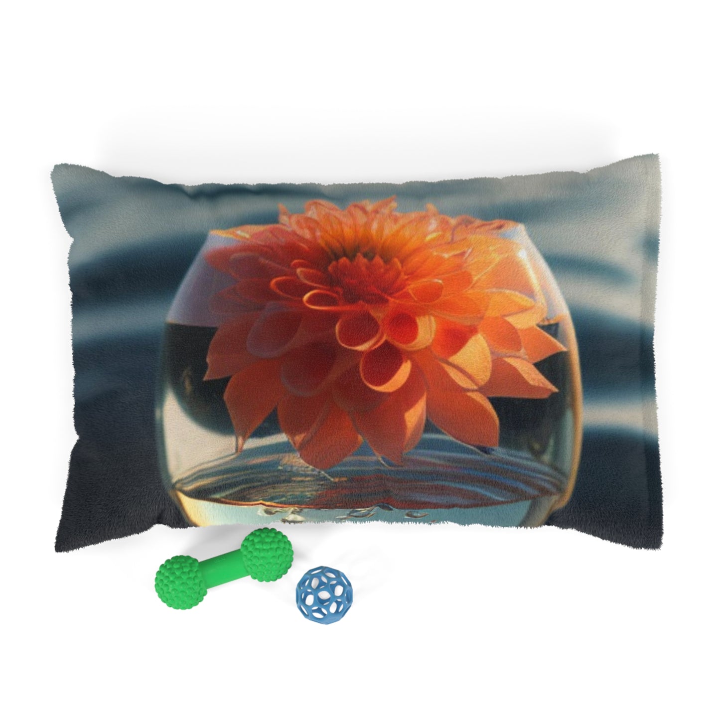 Pet Bed Dahlia Orange 2