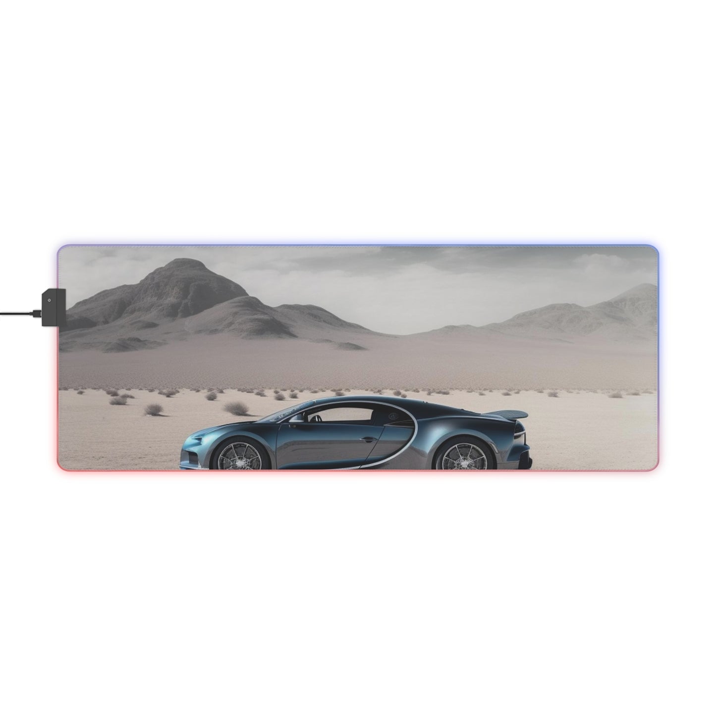 LED Gaming Mouse Pad Bugatti Real Look 1