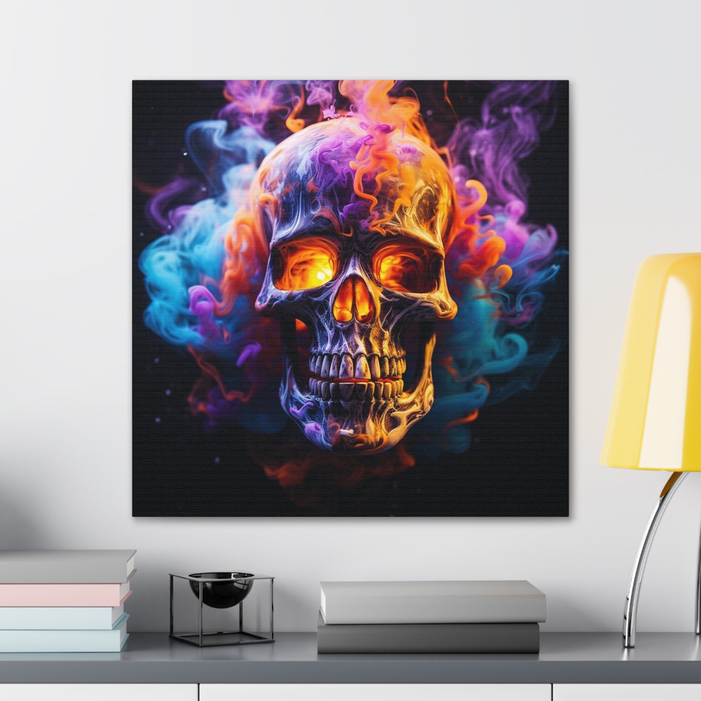 Canvas Gallery Wraps Macro Skull 2