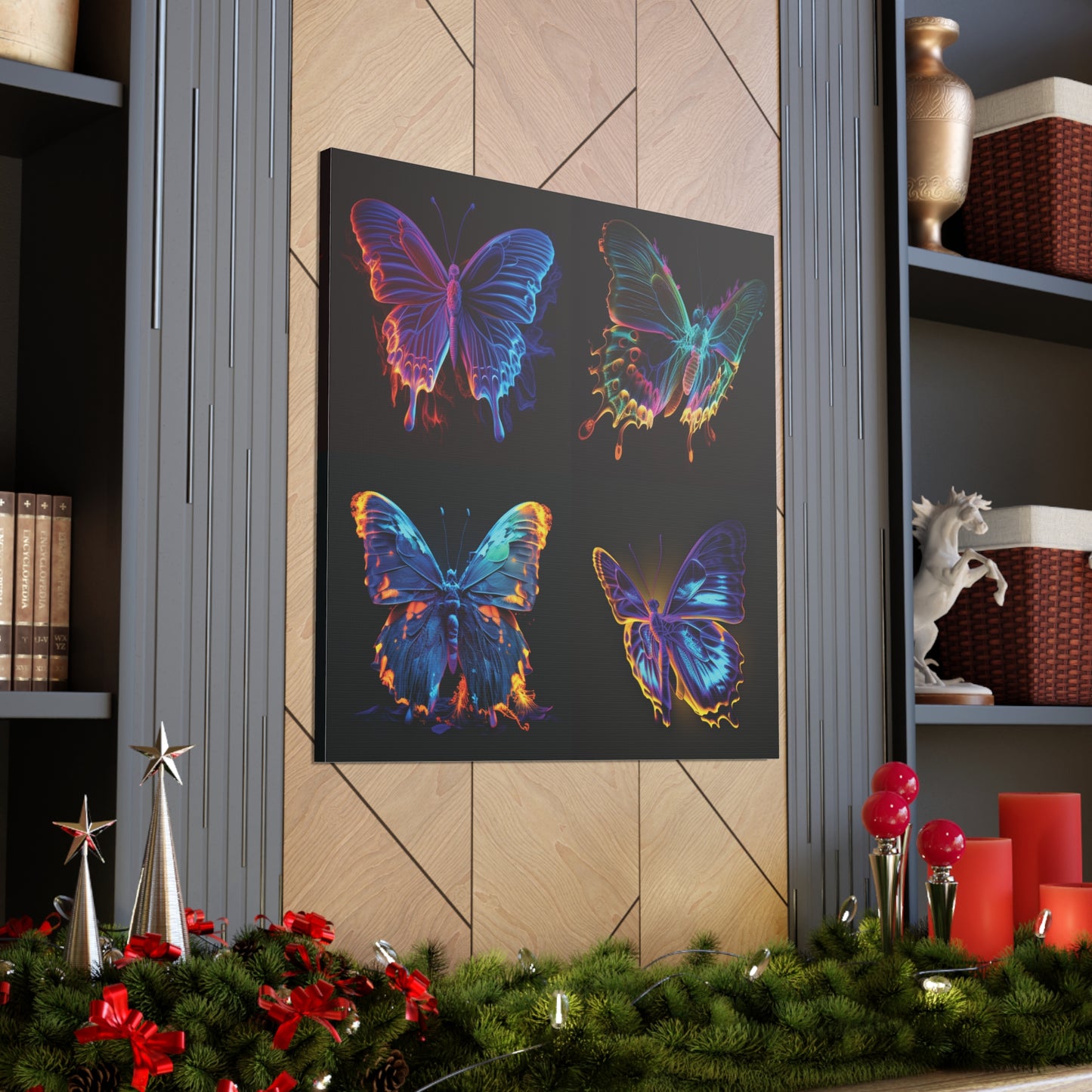 Canvas Gallery Wraps Thermal Butterfly 5