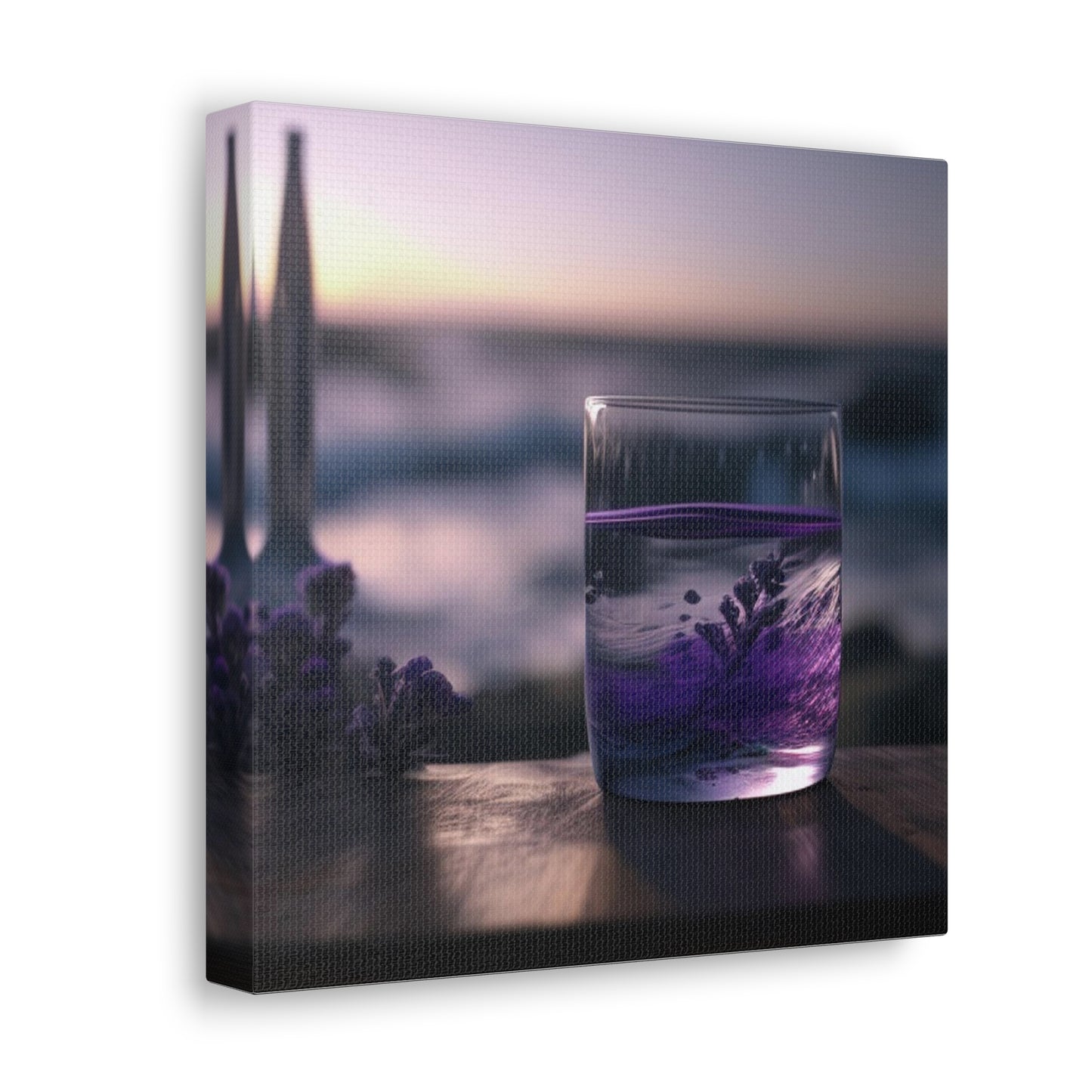 Canvas Gallery Wraps Lavender in a vase 4