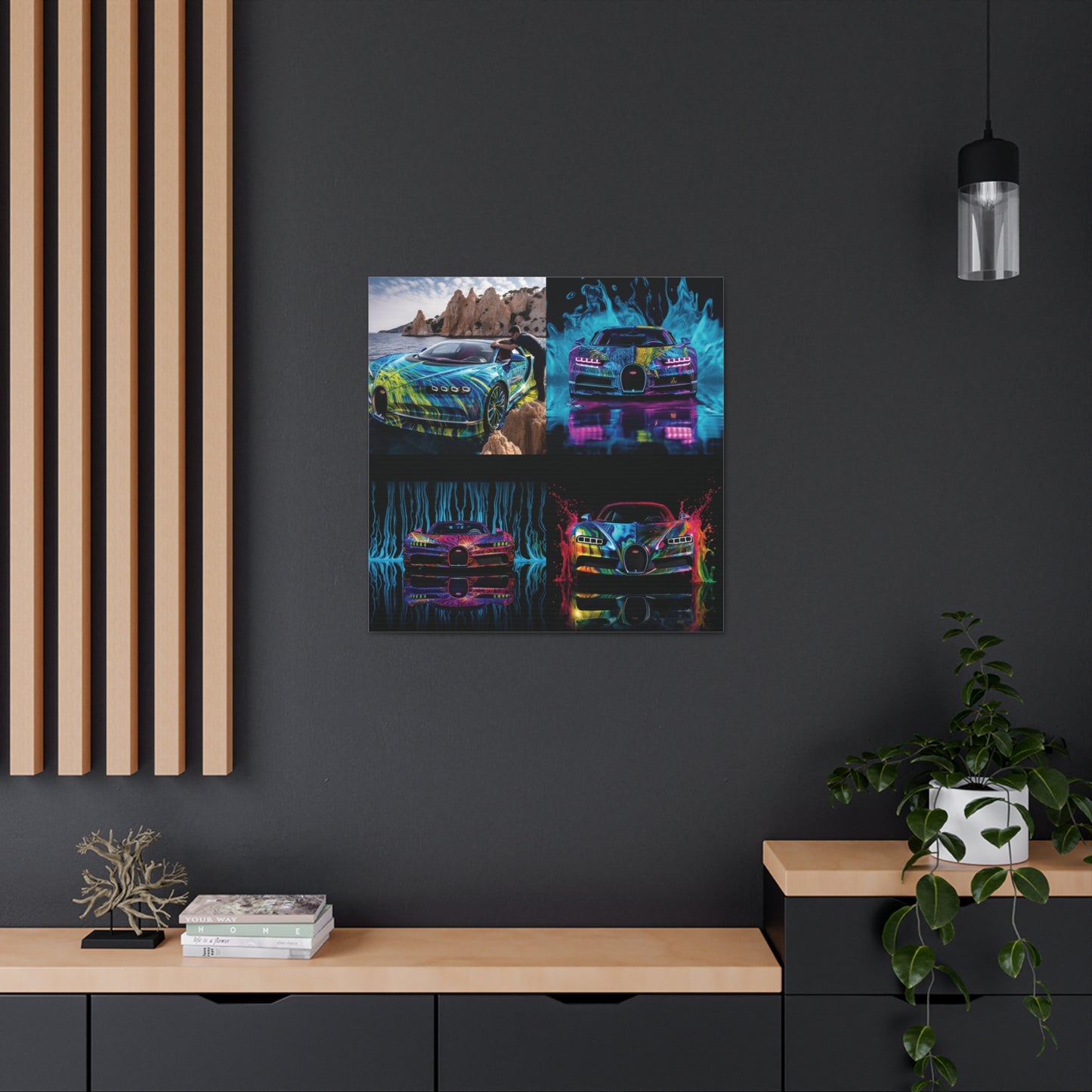 Canvas Gallery Wraps Bugatti Water 5