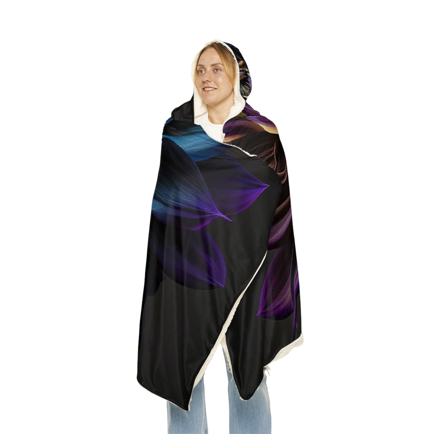 Snuggle Hooded Blanket Dahlia Purple 1