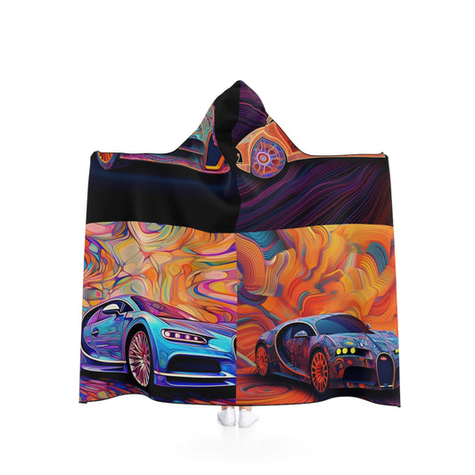 Hooded Blanket Bugatti Abstract Concept 5