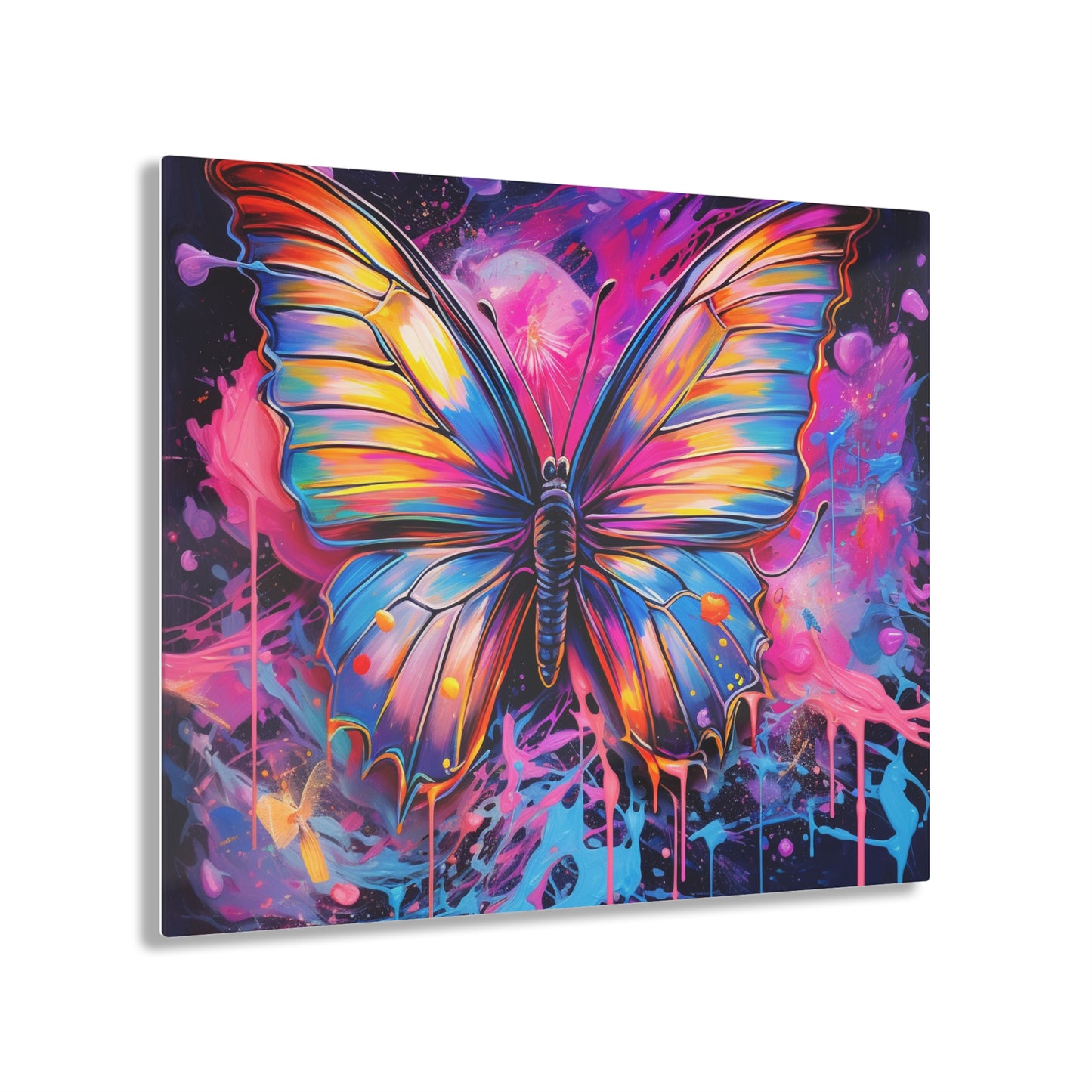 Acrylic Prints Pink Butterfly Flair 3