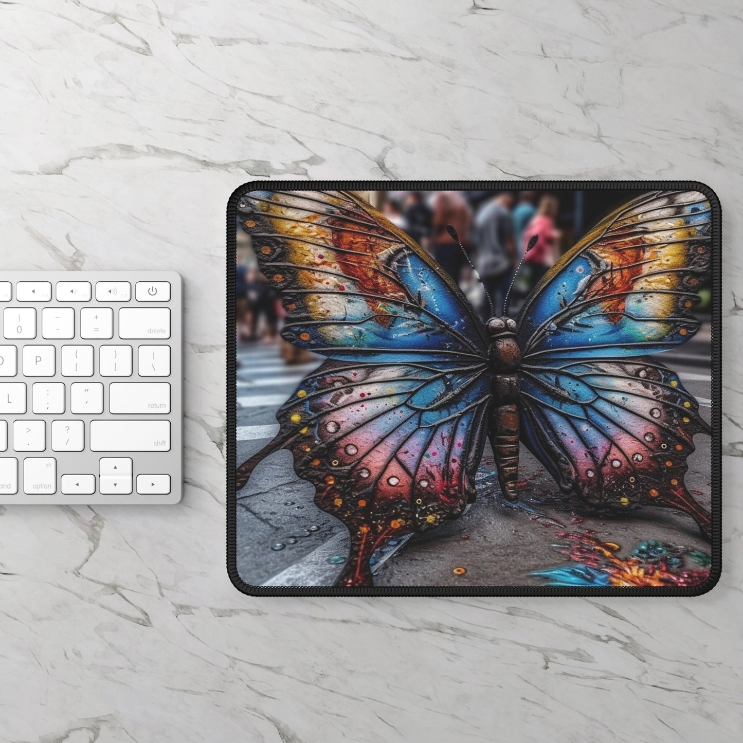 Gaming Mouse Pad  Liquid Street Butterfly 4