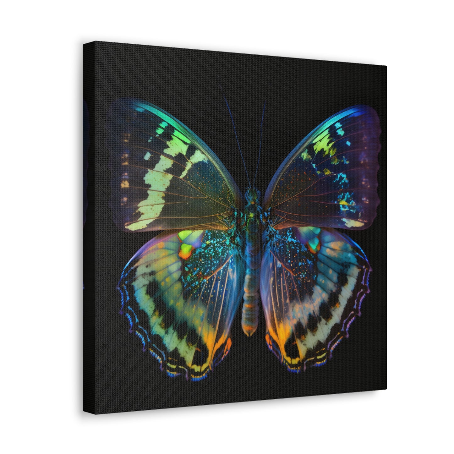 Canvas Gallery Wraps Neon Butterfly Flair 4