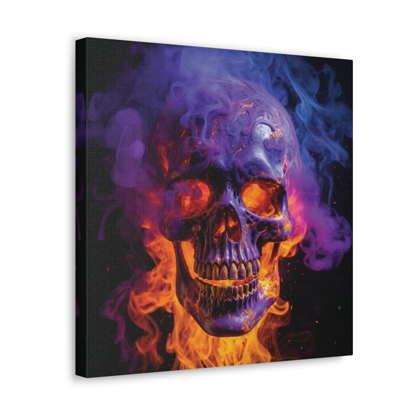 Canvas Gallery Wraps Macro Skull 1