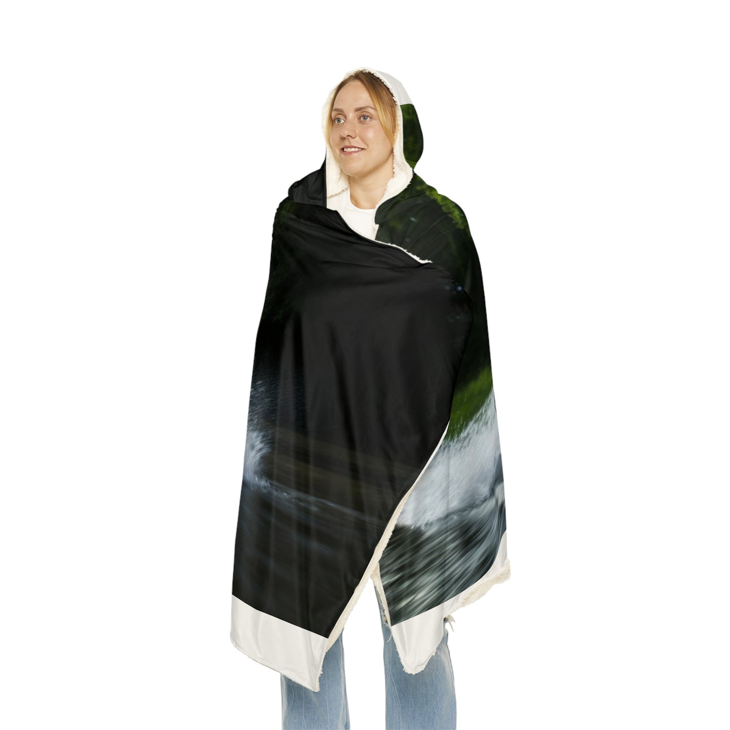 Snuggle Hooded Blanket Water Ferrari Splash 1