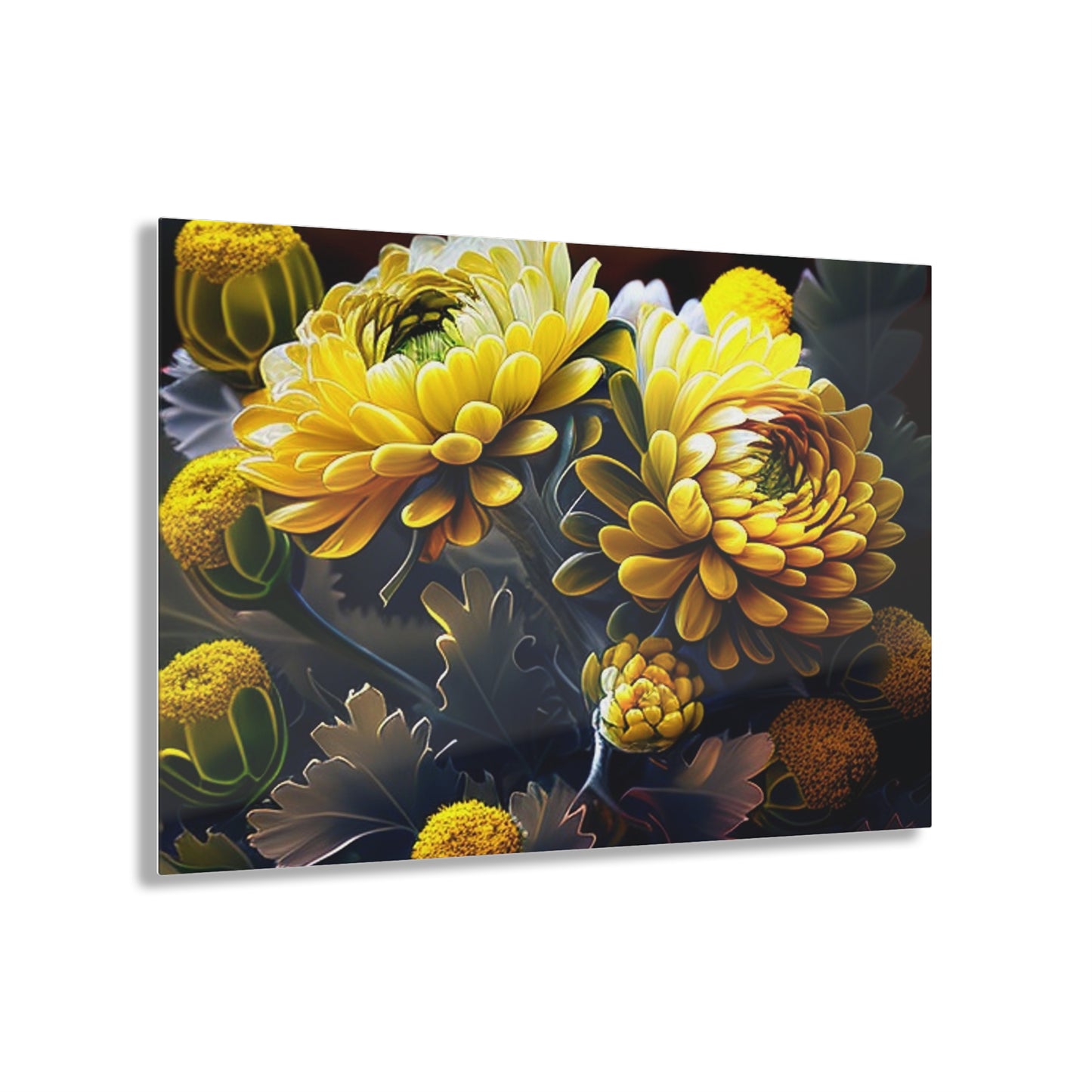 Acrylic Prints Yellow Hermosas Flores Amarillas 3