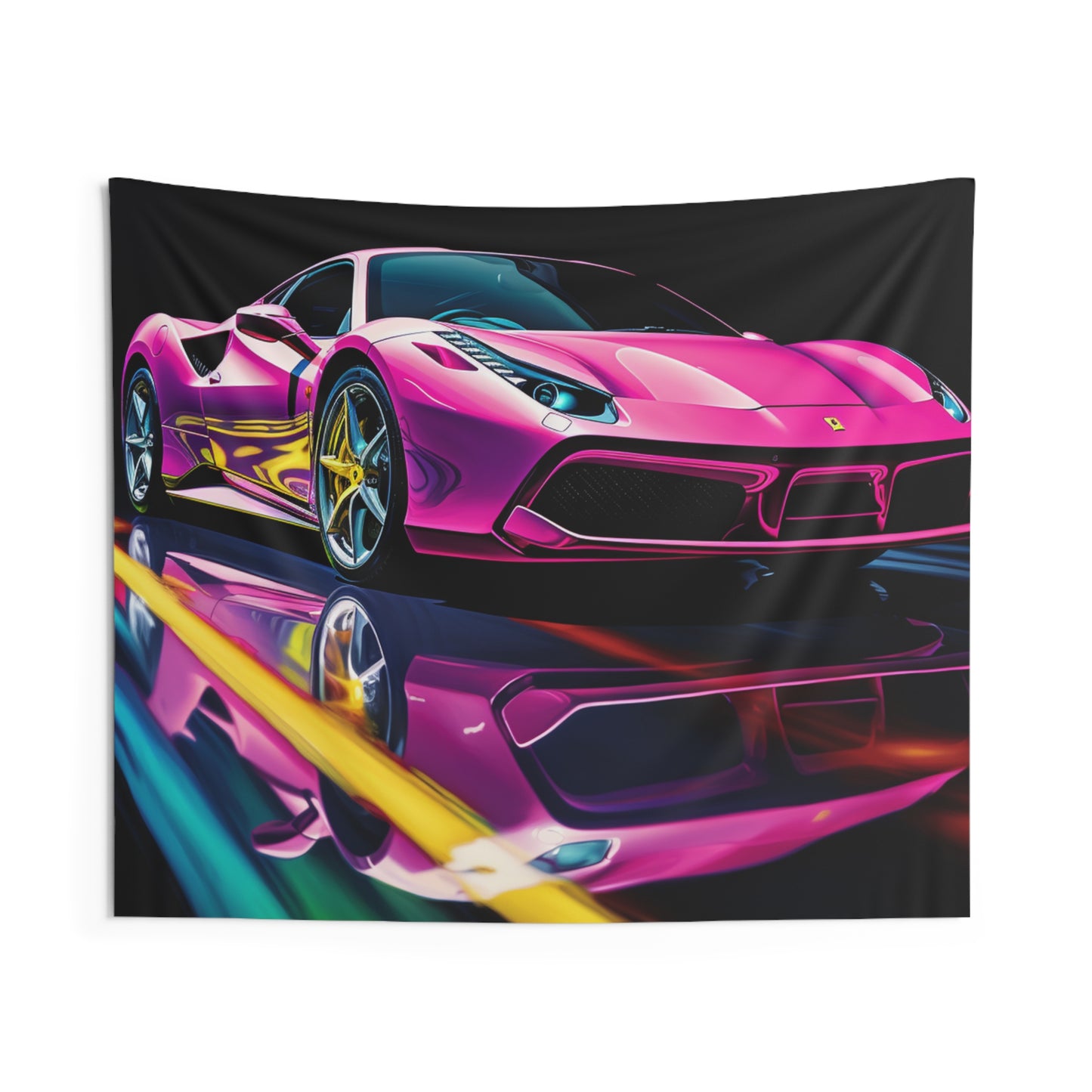 Indoor Wall Tapestries Ferrari Flair Macro 4