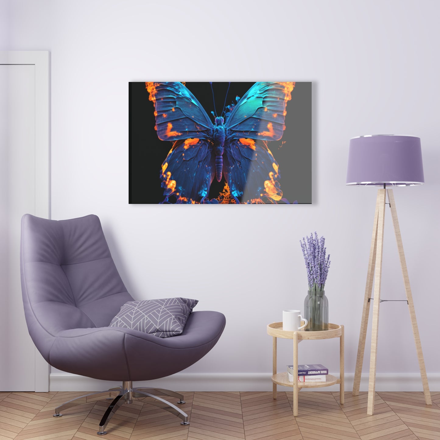 Acrylic Prints Thermal Butterfly 3