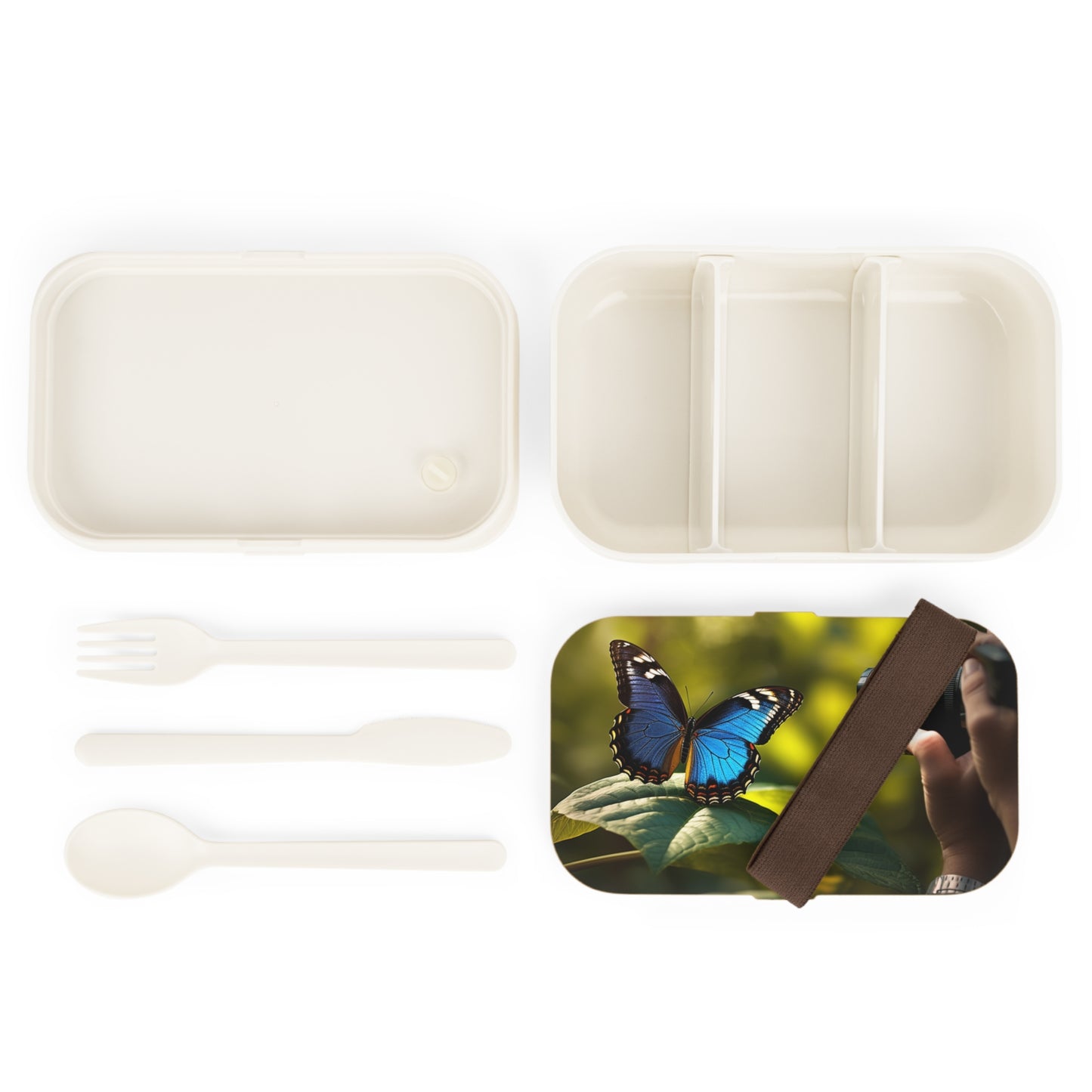 Bento Lunch Box Jungle Butterfly 3