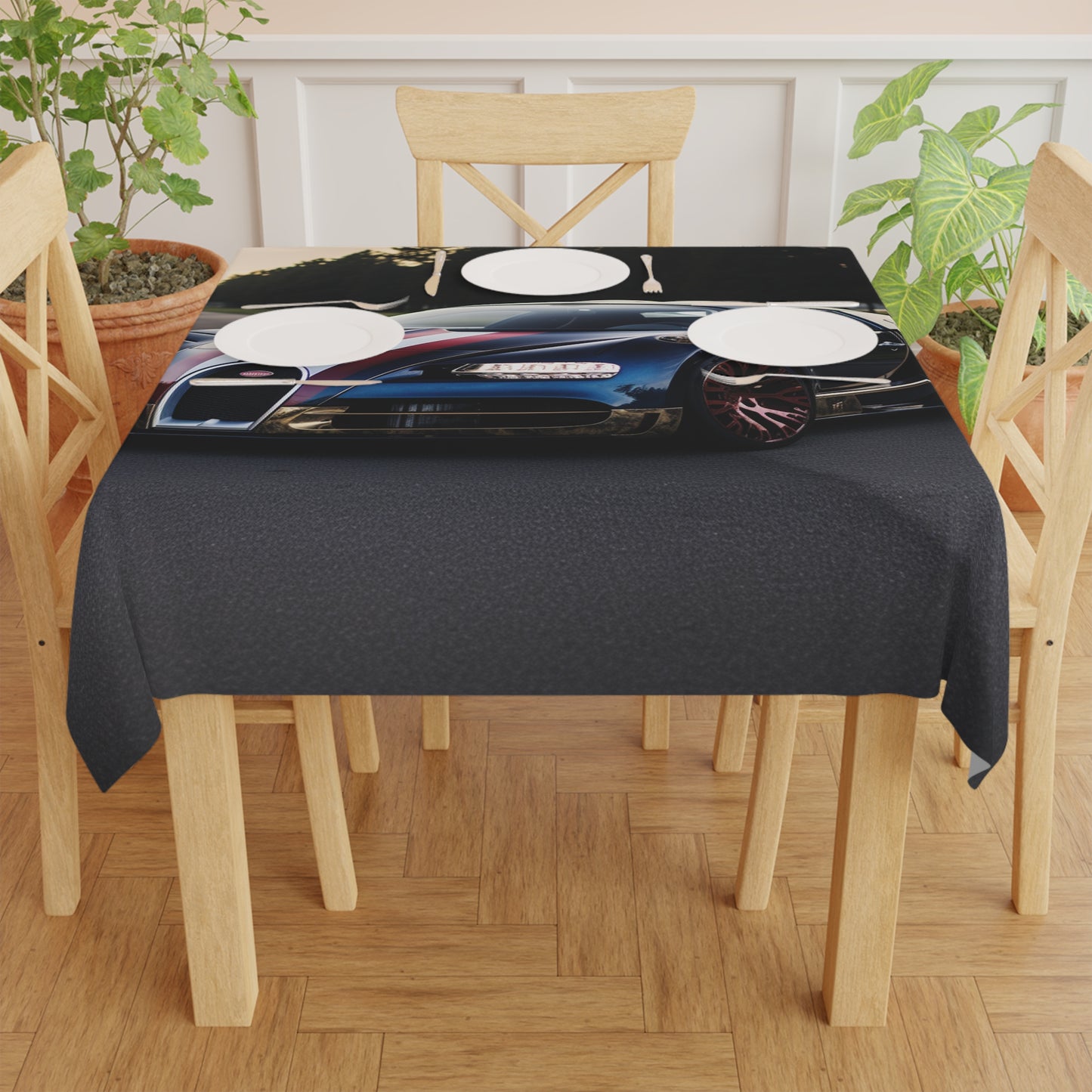 Tablecloth Bugatti Flag American 1