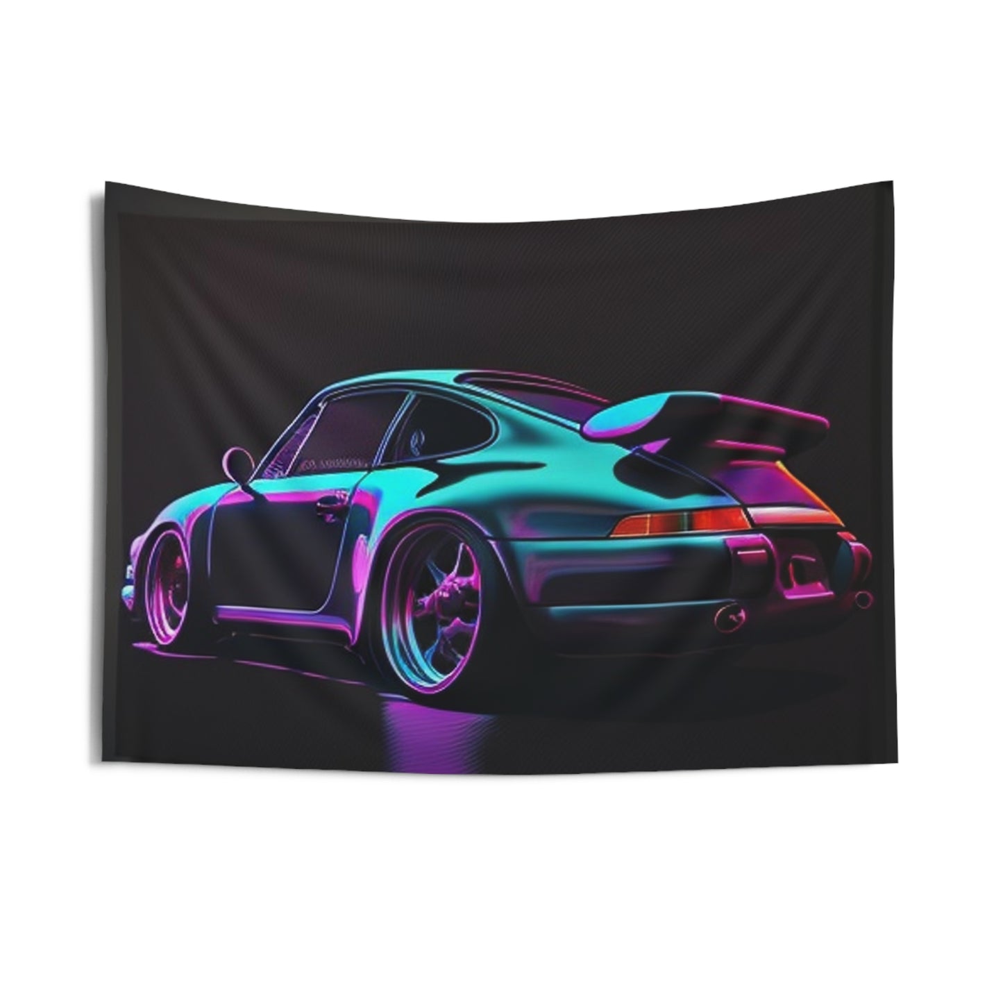 Indoor Wall Tapestries Porsche Purple 2