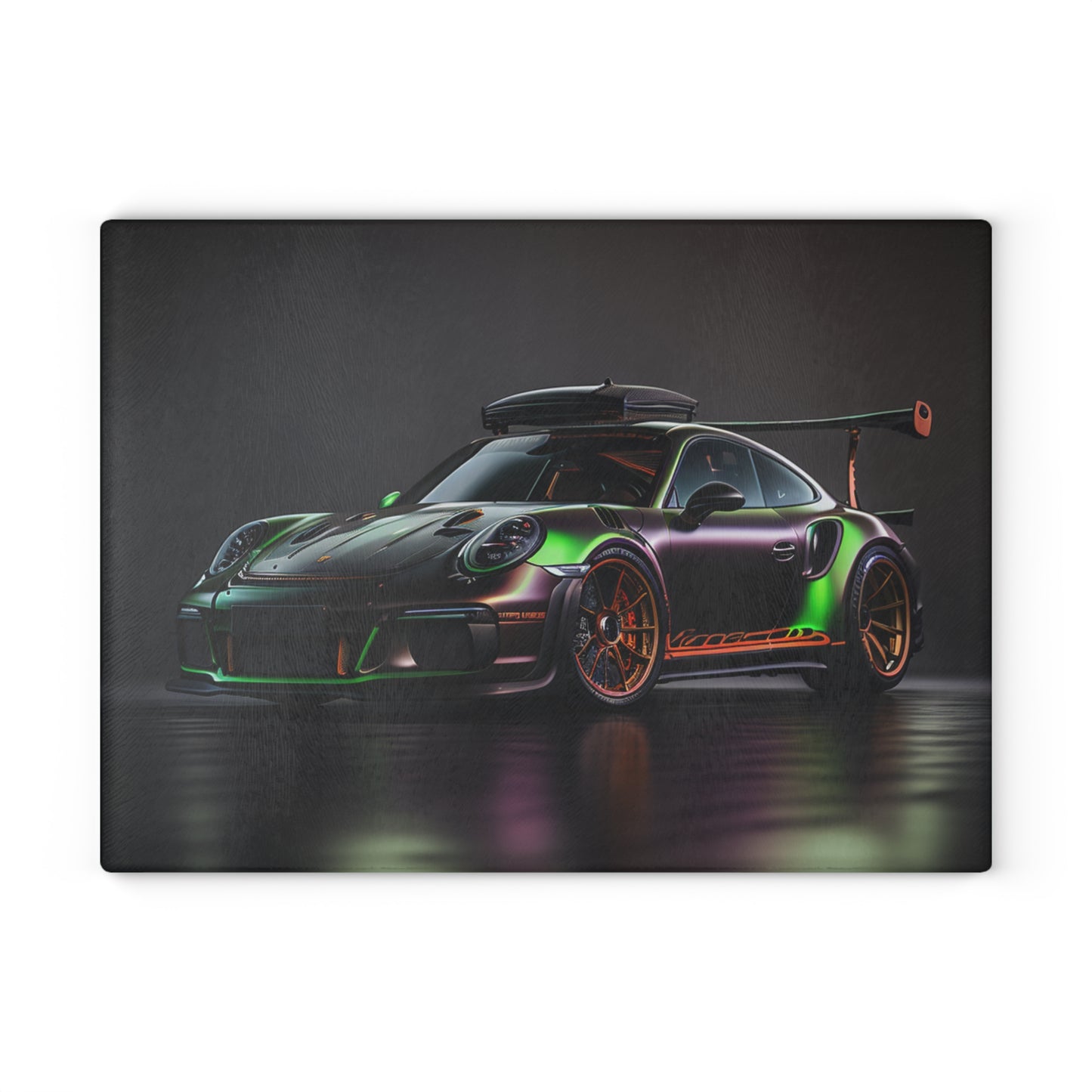 Glass Cutting Board Porsche Color 2