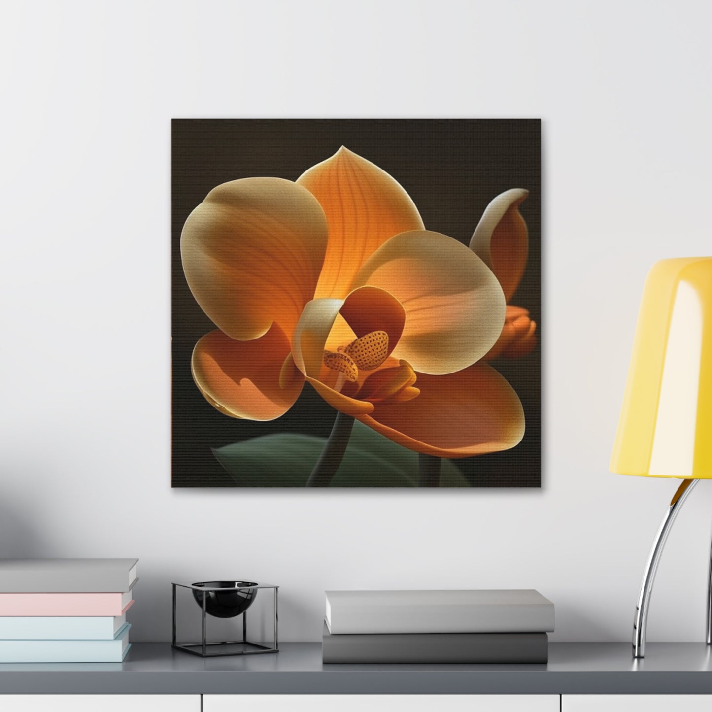 Canvas Gallery Wraps Orange Orchid 4