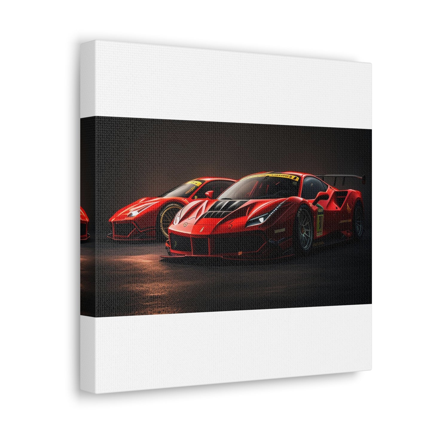 Canvas Gallery Wraps Ferrari Red 4